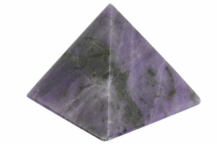 2" Polished Morado (Purple) Opal Pyramids - Photo 1